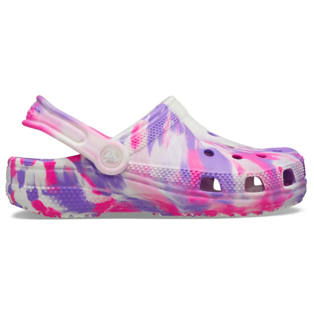 Crocs Classic Glow Marbled Clogs