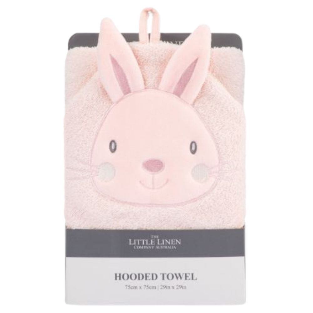 Little Linen Company Character Hooded Towel