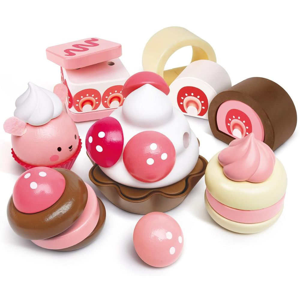 Hape Strawberry Dessert Set