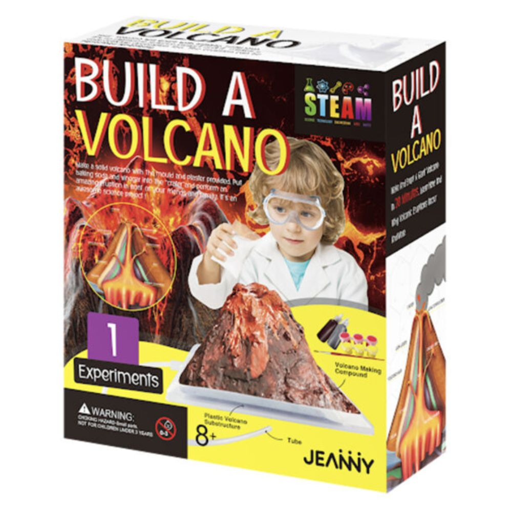 Jeanny STEAM Build a Volcano