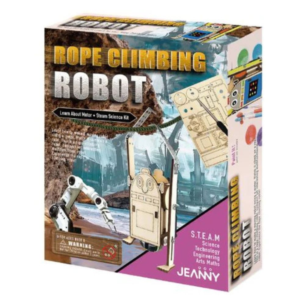 Jeanny STEAM Rope Climbing Robot