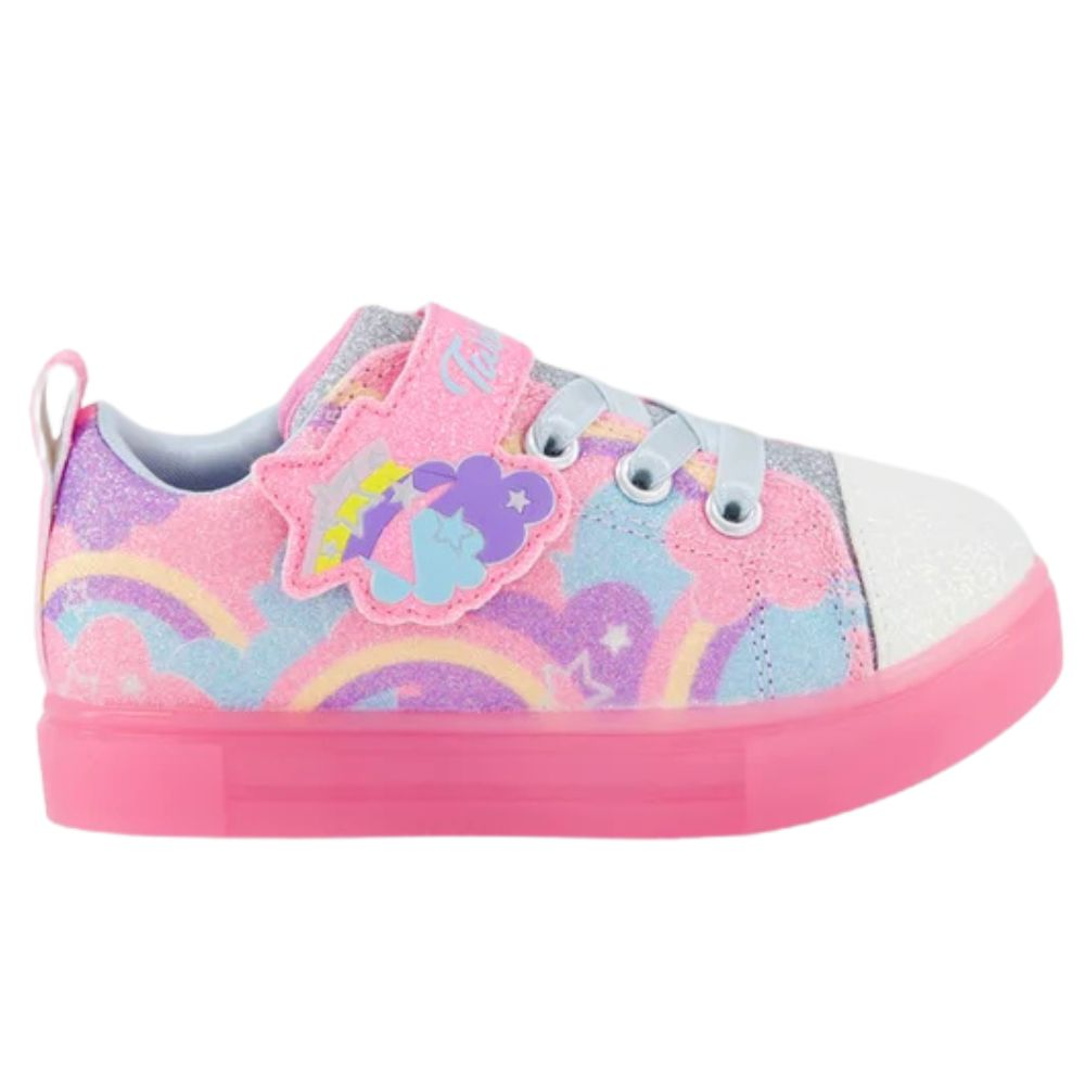 Skechers Twinkle Sparks Shimmering Sky Shoes - Toddler