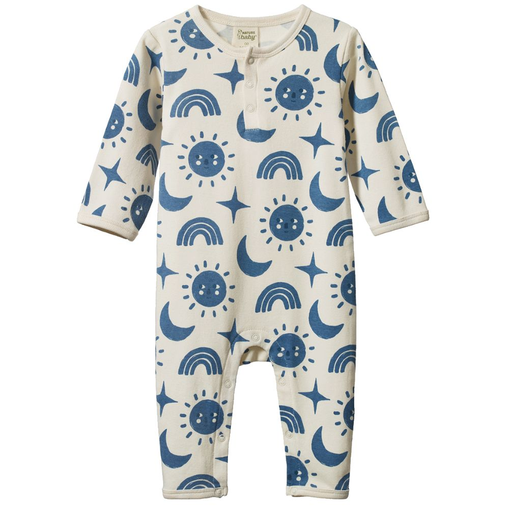 Nature Baby Henley Pyjama Suit