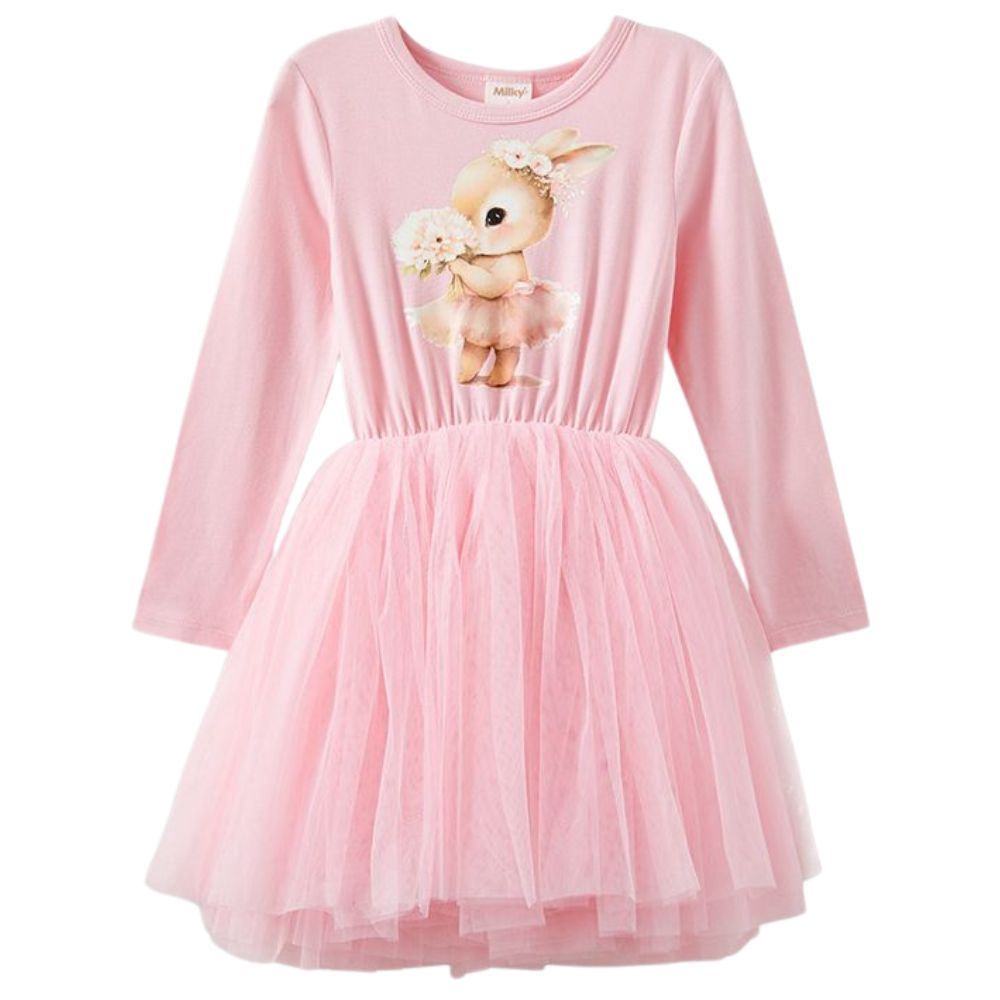 Milky Ballerina Bunny Tutu Dress