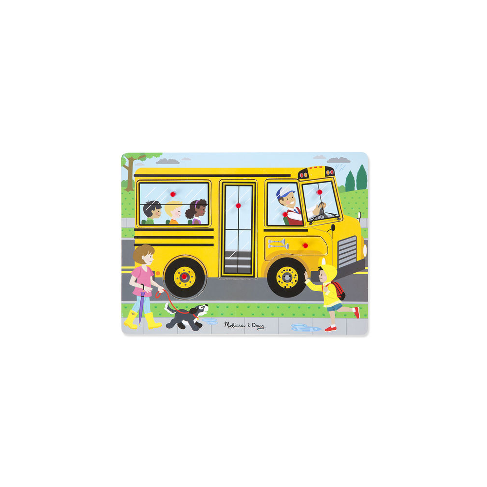 Melissa and doug wheels on the bus sound puzzle online