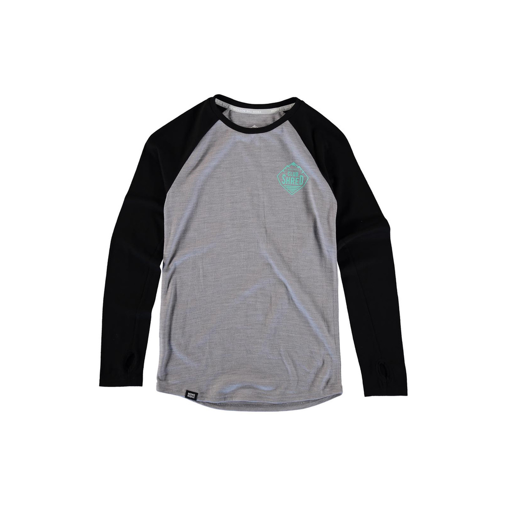 Mons Royale Girls Raglan Top - Kids Thermals|Snow Accessories|Merino ...