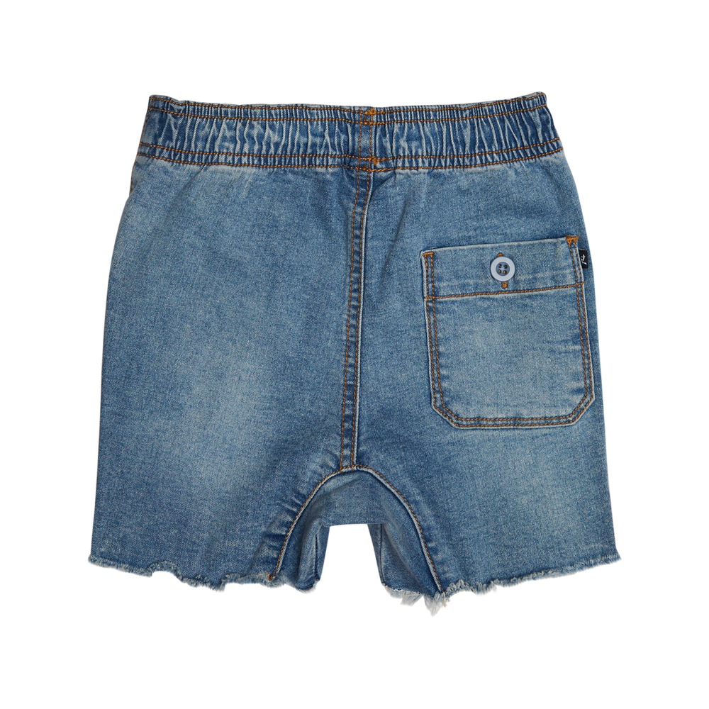 Rusty Baller Denim Elastic Short - Boys Shorts | Rockies NZ - Rusty ...