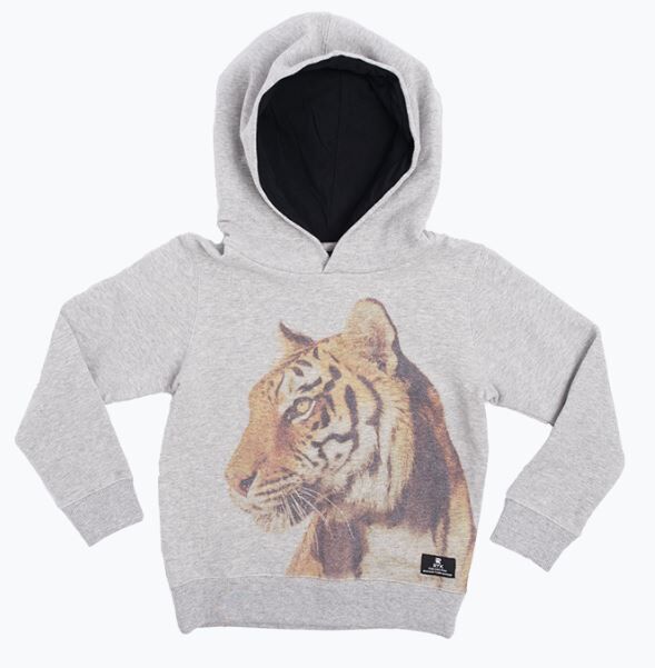 kids tiger hoodie