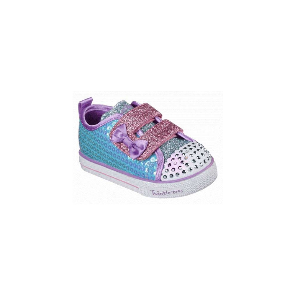 Skechers kids' shuffle outlet lite-mini mermaid sneaker