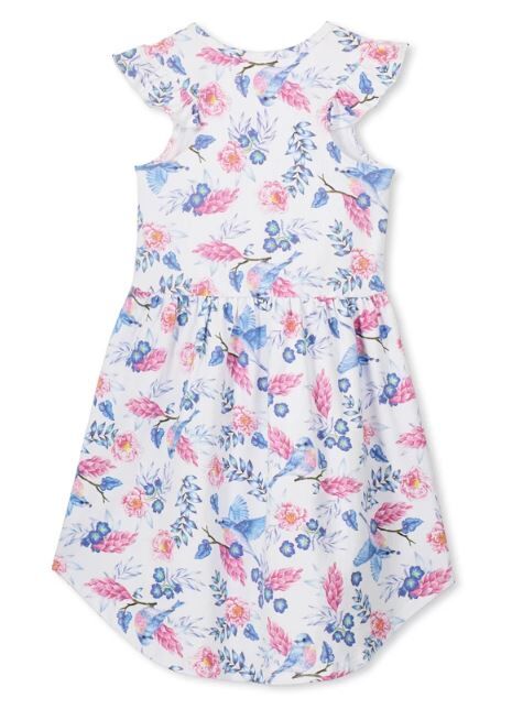 Milky Floral Dress - Baby Girls Clothing | Rockies NZ - Milky 09191932 S19